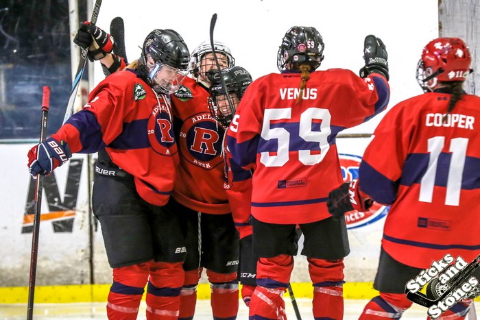 30/11/2024 AWIHL Adelaide Rush v Melbourne Ice 7-5